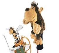 Qkbuza Animal Golf Driver Cover | Animal Fairway Headcovers,Adorable Driver Protective Covers, Plush Golf Club Sleeves For Driver Fairway Woods