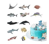 Qkbuza Artificial Fish - Cognitive Interactive | Artificial Fish Models - for Bath Outdoor Family Home School Playtime Education Classroom Learning Exploration