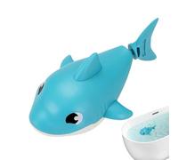 Qkbuza Baby Bath Toys | Cute Swimming Shark Bath Toys for Baby,Floating Cute Wind Up Animal for Boys Girls 1-3 Year Old Shower Pool Bathtub Home Birthday Christmas Favors