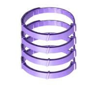 Qkbuza Calm Cat Collars, Calming Collar for Cats - 4 x Comfortable and Relaxing Breaking Collars, Adjustable Cat Collars, Comfortable and Relaxing Separation Collars, Collar