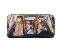 Qkbuza Car Windshield Sunshade - Windshield UV Blocking Cover Sunshades,Automotive Cartoon Cute Sun Blocker for Hot Weather Heat Travel Parking Trucks RV Outdoor Activities