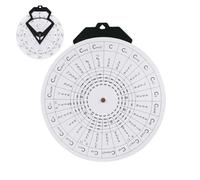 Qkbuza Chord Wheel - Learning Wall Mount - Portable Training Book for Beginners Adults