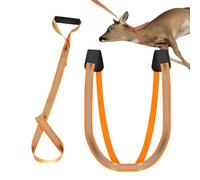Qkbuza Deer Dragging Rope,Reflective Drag Harness for Deer | Animal Wood Towing Rope,for Men Hunters Christmas Beach Outdoor Camping Adventure Fishing