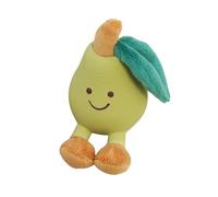 Qkbuza Dog Chew Toys - Interactive Fruity Plush Toys with Squeaker | Cute Pet Accessories for Training And Boredom Fighting