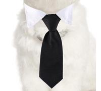 Qkbuza Dog Collar with Butterfly Bow, Dog Bandana Collar, Formal Collar, Multi-purpose Bandana with Bow Tie for Dogs, for Walking, Daily Use,