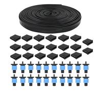 Qkbuza Drip Irrigation Kit - Automatic Water Drip Irrigation System Kit - Plant Watering Gardening Tools for Growing Cultivation Hydroponic Farming Lawn Drought-Prone Areas