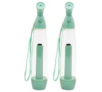 Qkbuza Face Mister ABS Spray 2 Pieces Water Spray Manual Atomizer Pressure Ultra Fine Continuous Spray For Refreshing Face And Body Travel Beach Home
