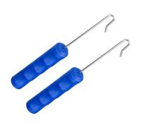 Qkbuza Fishing Pliers Hook Puller, 2 Pieces Unhooking Tool | Hook Release Equipment | for Men Father Son Grandfather Catfish Fishing Lakes Tanks Saltwater Freshwater