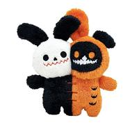 Qkbuza Ghost Pillow, Plush Halloween for Sleeping and Cuddling, Soft Cuddly Soft Toy Decorations Party Birthday Bedroom Girls Boys