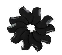 Qkbuza Golf Iron Covers, Iron Covers for Golf Clubs | Visible Iron Head Covers Transparent 10pcs - Various Colors Golf Club Head Covers for Friends Family