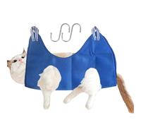 Qkbuza Grooming Hammock, Cat Hammock Harness, Adjustable Grooming Dog Hammock, Breathable Pet Hammock for Trimming Nail Nails