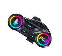 Qkbuza Helmet Headset,Motorcycle Wireless Headphones for Helmet - 800mAh Noise Reduction Earbuds for Touring Commuting Bicycle Racing Snowboard Skiing