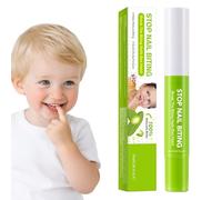 Qkbuza Nail Biting Prevention, 7ml Anti-Nail Biting Prevention Click Pen, Bitter Natural Stop Sucking Habit Portable Health Care for Youth Adults Teens Biters Toddler