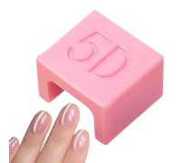 Qkbuza Nail Polish Magnet - 5D Automatic Finger Holder | Effect Nail Magnet - For Artistic Manicure Salon Home Fashion Women