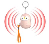 Qkbuza Personal Defense Alarm | Animal Design Alert Ring | Alarm Keychain for Women, Students, Teenagers, Travel, Night Running, Camping and Housing