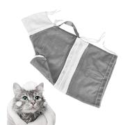 Qkbuza pet grooming bath bag, shower net bag for cats cat bath bag cat shower bag cat grooming bath bag pet grooming bath bag for