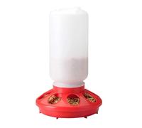 Qkbuza Poultry Feeder for Chickens | Automatic Duck Food Dispenser,Portable Feeding Equipment Duck Food Container, Cockatiel Coop Accessories for Poultry House