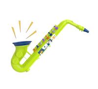 Qkbuza Saxophone for Children, Educational and Realistic Musical Instrument, Children's Learning Music Saxophone, from 3 Years for Preschool Children, Students, Living Room, Classroom, Stage and