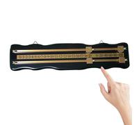 Qkbuza Shuffleboard Dashboard, Shuffleboard Mounted Dashboard | Pool Scoreboard, Billiard Scoreboard, Wooden Score Keeper | Pool Scorekeeper