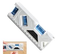 Qkbuza Small Bubble Leveler Small Magnetic Leveler | Practical Small Leveler Tool Precision Leveler Accurate Leveler with Magnetic Leveling Measuring Tool for Use