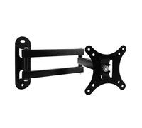 Qkbuza Swivel TV Wall Mount, Adjustable Swivel TV Mount TV Hanger Wall Mount, Sturdy TV Mounting Bracket Wall TV Stand for Homes Shops Public Places