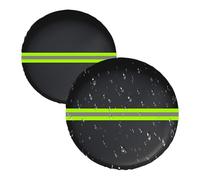 Qkbuza Tire Covers for Trucks | Uv-Proof Trailer Wheel Cover - Reflective Waterproof Dustproof Protector for Travel Home Roadtrip Trailer Garage Camping Parking Outdoor Rving