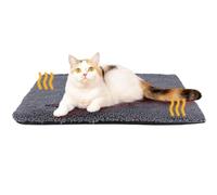 Qkbuza Warming Cat Bed - Non-Slip Self-Heated Sleeping Bed for Puppy | Dog Sleep Pad for Indoor Outdoor Activities Including Picnics Camping Travel