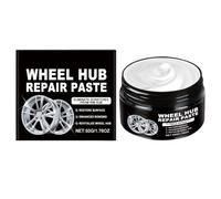 Qkbuza Wheel Hub Paste 50g - Rim Scratch Renewal Cream - Rust-Resistant Tire Paste for Restoration Dressing Vehicle Maintenance Detailing Car Truck Sedan Offroad