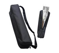 QKDS Grill Storage Bag, Oxford Cloth BBQ Tools Carry Bag, Waterproof Grill Utensil Accessory Storage Bag, Grill Utensil Holder Pouch for Camping Picnic Barbecue(size:57 x 10 x 10cm)