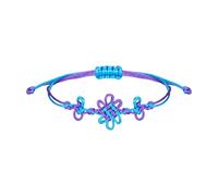 QKEOISUD Korean Knot Bracelets Rumi Knot Hand Rope Weaving Popular Korean Style Elements Handmade Gifts Couple Friendship Animated Cartoon Accessories Gifts