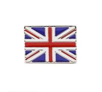 QKEOISUD Union Jack Flag Pin Badge,Royal Themed Street Party Celebration Fashion Flag Travel Commemorative Brooch Badge, Men's and Women's Metal Clothing Jewelry Accessories Gifts