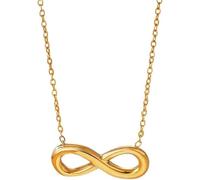 QKEPCY Infinity Halskette Damen Gold Exquisites Design for Mädchen Communion Geschenke for Mädchen Perfect for Erstkommunion und besondere Anlässe