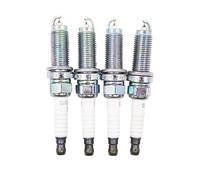 QKFTCSDW 4pcs DILZKAR7C11S 90137 Dual Iridium Spark Plug Compatible With Honda Fit Jazz Vezel HRV DILZKAR7C11S 12290-5R0-003 L13B2 L15B1 L15B3 L15B4 Automotive Replacement