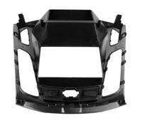 QKFTCSDW Stereo Panel Fascia Compatible with Focus III C-Max 2011 up Radio C Max Face Plate CD DVD Adapter Facia Dash Install Mounting Trim Kit Install Mount Kit