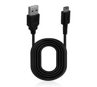 Qkhcable 1.2M Charger for Nintendo DS Lite, Black USB Charging Cable for Nintendo DS Lite Universal NDSL USB Charging Cable Lead Wire Cord Power Adapter (Blcak-1pc)