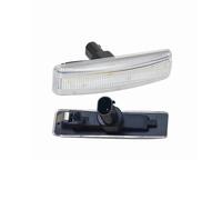 QKJHGYB Compatible With Land For Rover LR2 LR3 For Discovery 3 2005 2006 2007 2008 2009 Car Left Right Front Side Marker Light Turn Signal Lamp Flasher Lights Indicator light(Clear)