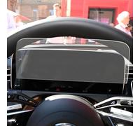 QKJHGYB GPS Transparent Navi Film Compatible With Benz For E Class E300 E350 E400 E500 E63 2024 12.3 Inch Car Instrument Tempered Glass Dashboard Screen Protector