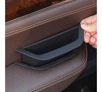 QKKOCHRI Black for BMW X3 X4 F25 F26 Car Door Handle, Driver Side Storage Box for BMW X3 X4 2010-2017 (Carbon Fiber)