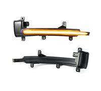 QKLsudua 2pcs Dynamic Sequential Blink LED Side Mirror Turn Signal Light Assembly Compatible with Au-di TT TTS MK2 8J TTRS R8