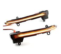 QKLsudua 2pcs Dynamic Sequential Blink LED Side Mirror Turn Signal Light Assembly Compatible with Se-at Ate-ca Cu-pra 5D 2016-2021, TAR-RACO 2018 up