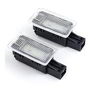 QKLsudua 2pcs LED Courtesy Lamp Compatible with Vo-lvo S80 V40 V40CC V60 S60 S80 XC40 XC60 XC90 Luggage Trunk Boot Light Footwell Welcome Door Lamp
