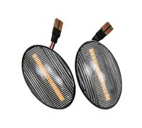 QKLsudua 2pcs LED Side Marker Lights Compatible with Fo-rd Fie-sta III IV MK3 MK4 KA Mon-deo I Tran-sit Tou-rneo Ma-zda 121-White