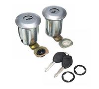 Qklyxr 1 Set Barrel Lock Set Car Door Locks Key Set, for Peugeot,for Partner, Xsara, for Citroen, Berlingo Car Door Lock