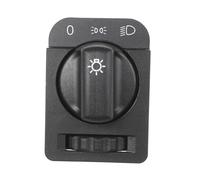 Qklyxr 1240126 10 Pins Headlight Lamp Knob Control Switch 90213283 for 1986-2001, for Opel, for Astra F Calibra, for Omega, for Vectra A, for Corsa B, for Tigra Fog Light Switch Replacement