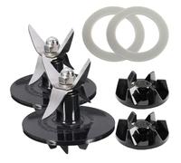 Qklyxr 2Pack SPB456-2B Blender Blade with SPB7-20TX Coupling Compatible with, for Cuisinart, Parts BFP-703 FPB-5PC SPB-3 SPB-7 Blender Clutch Blender Blade