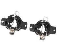 Qklyxr 2Pcs Car H1 Headlight Bulb Holder Retainers Adapter, for S320 Replacement Light Socket Clip Headlight Bulb Socket Adapter Plug