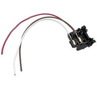 Qklyxr 2Pcs H7 Low Beam Headlamp Bulb Wiring Adapter Socket, Ford, for Focus, 2 MK2 20cm Length Black Cable, for Secure Connection Headlight Bulb Socket Adapter Plug