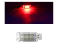 Qklyxr 2PCS Red Courtesy Door Trunk Footwell Golve Box Light Lamp, for, A3 8P A4 B6 B7 B8 B9 A6 S6 C6 A7 S7 A8 S8/Q5 Q7 R8 A1 Car License Plate Light(Red 1 PC)