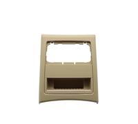 Qklyxr 4 Colors Rear Air Conditioner AC Vent Grille Outer Frame Surrounding Cover Ashtray Trim Panel, for, 3 Series E90 E91 2005-2012 Car Accessories(BLACK Model A Beige)