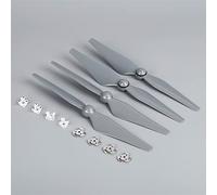 Qklyxr 4 Pcs 9450S Propeller Quick Release Blades Replacement Props Wing Accessories Spare Parts, For DJI Phantom Pro Advanced Drone Fpv Racing Drone Propeller(Grey)